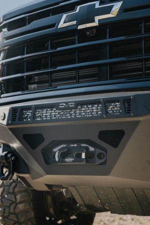 Chevrolet Silverado 2500 Front Bumper - DV8 Offroad - Spec Series - Black - `24-`26